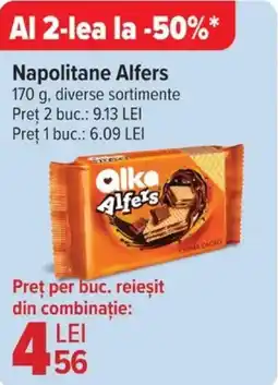 Carrefour Napolitane Alfers Ofertă