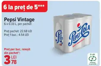 Carrefour PEPSI Vintage Ofertă