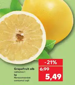 Kaufland Grapefruit alb Ofertă