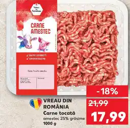 Kaufland VREAU DIN ROMÂNIA Carne tocată Ofertă