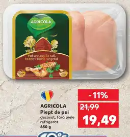 Kaufland AGRICOLA Piept de pui Ofertă