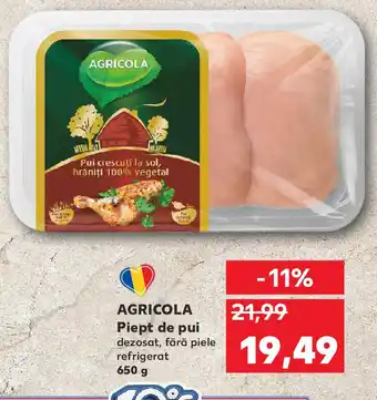 Kaufland AGRICOLA Piept de pui Ofertă