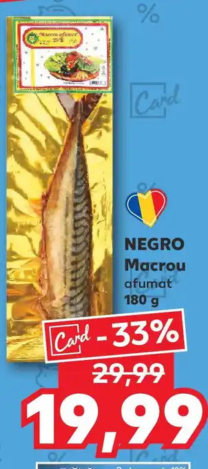 Kaufland NEGRO Macrou afumat Ofertă