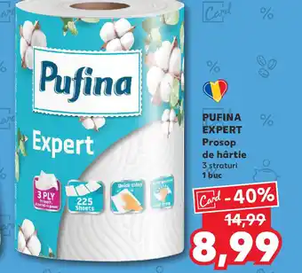 Kaufland PUFINA EXPERT Prosop de hârtie Ofertă