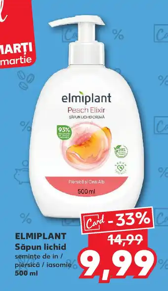 Kaufland ELMIPLANT Săpun lichid Ofertă