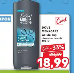 Kaufland DOVE Men+care Gel de duş Ofertă