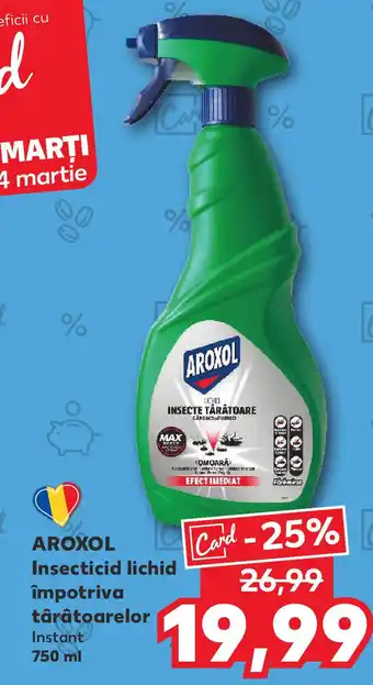 Kaufland AROXOL Insecticid lichid împotriva târâtoarelor Ofertă