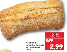 Kaufland Ciabatta Ofertă