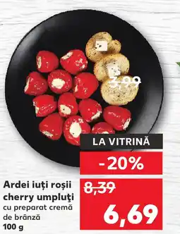 Kaufland Ardei iuți roşii cherry umpluţi Ofertă