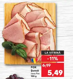 Kaufland FOX Şuncă Ofertă