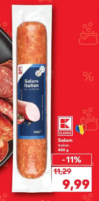 Kaufland Salam italian Ofertă