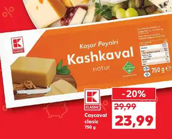 Kaufland Cascaval clasic Ofertă