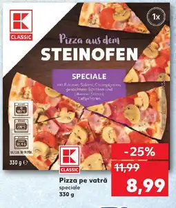 Kaufland Pizza pe vatră speciale Ofertă