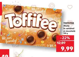 Kaufland TOFFIFEE Alune în caramel şi ciocolată Ofertă