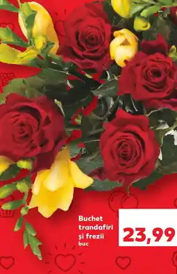 Kaufland Buchet trandafiri si frezii Ofertă