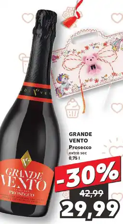 Kaufland GRANDE VENTO Prosecco Ofertă