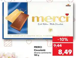 Kaufland MERCI Ciocolată Ofertă