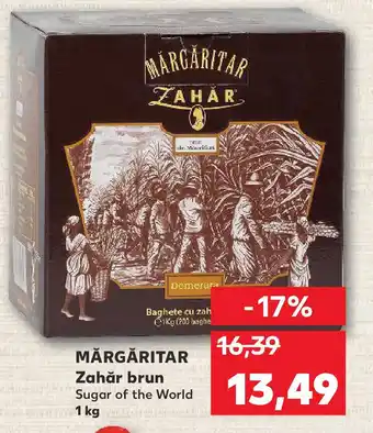 Kaufland MĂRGĂRITAR Zahăr brun Ofertă