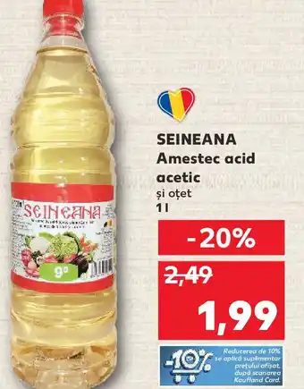 Kaufland SEINEANA Amestec acid acetic și oțet Ofertă