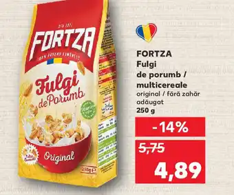 Kaufland FORTZA Fulgi porumb / multicereale Ofertă