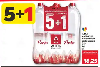 Kaufland AQUA CARPATICA Apă minerală carbogazoasă Ofertă