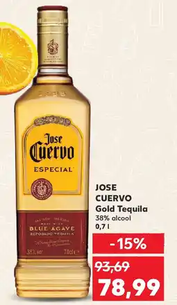 Kaufland JOSE CUERVO Gold Tequila Ofertă