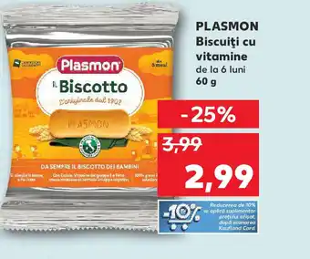 Kaufland PLASMON Biscuiţi cu vitamine Ofertă