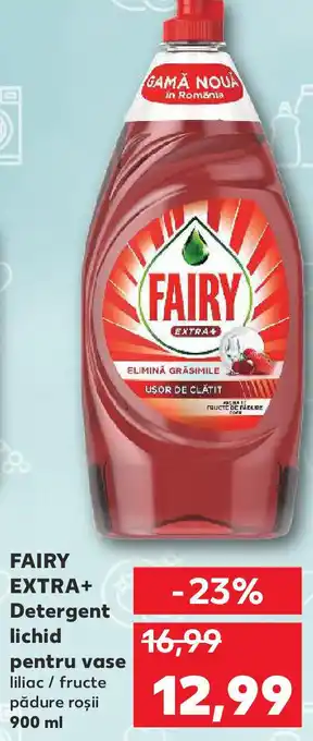 Kaufland FAIRY EXTRA+ Detergent lichid pentru vase Ofertă