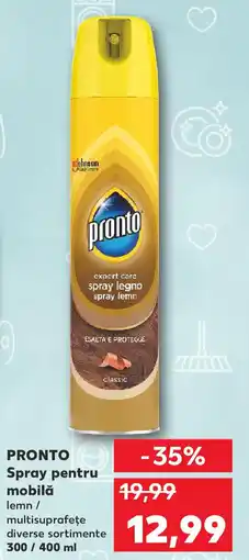 Kaufland PRONTO Spray pentru mobilă Ofertă