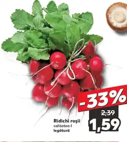 Kaufland Ridichi roşii Ofertă