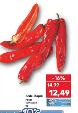 Kaufland Ardei Kapia rosu Ofertă