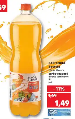 Kaufland SAN TERRA Băutură răcoritoare carbogazoasă Ofertă