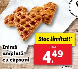 Lidl Inimă umplută cu căpşuni Ofertă