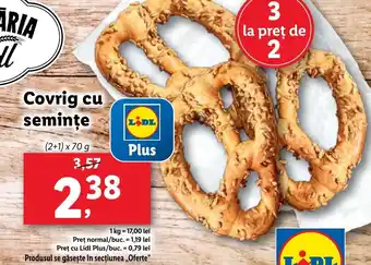 Lidl Covrig cu semințe Ofertă