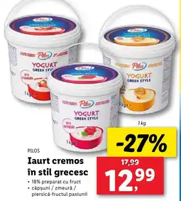 Lidl PILOS Iaurt cremos în stil grecesc Ofertă