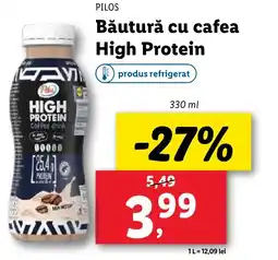 Lidl PILOS Băutură cu cafea High Protein Ofertă