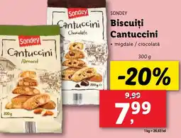 Lidl SONDEY Biscuiți Cantuccini Ofertă