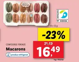 Lidl CONFISERIE FIRENZE Macarons Ofertă