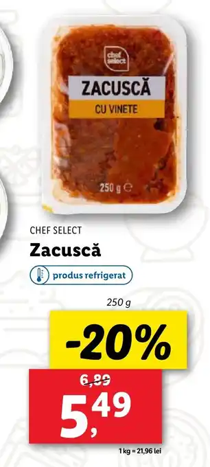 Lidl CHEF SELECT Zacuscă Ofertă