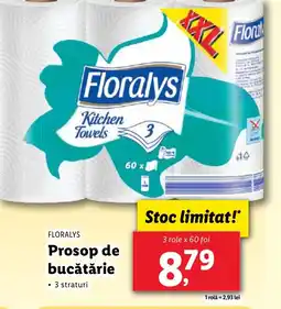 Lidl FLORALYS Prosop de bucătărie Ofertă