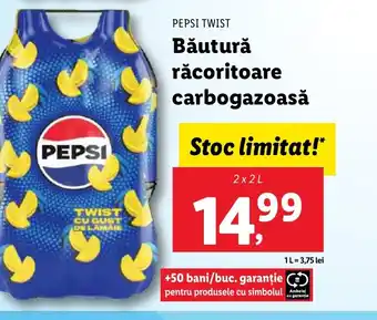 Lidl PEPSI TWIST Băutură răcoritoare carbogazoasă Ofertă