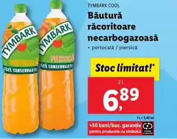 Lidl TYMBARK COOL Băutură răcoritoare necarbogazoasă Ofertă