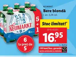 Lidl NEUMARKT Bere blondă Ofertă