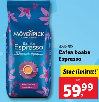 Lidl MÖVENPICK Cafea boabe Espresso Ofertă