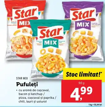 Lidl STAR MIX Pufuleţi Ofertă