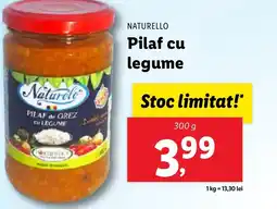 Lidl NATURELLO Pilaf cu legume Ofertă