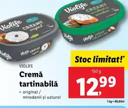 Lidl VIOLIFE Cremă tartinabilǎ Ofertă