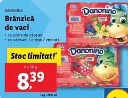 Lidl DANONINO Brânzică de vaci Ofertă