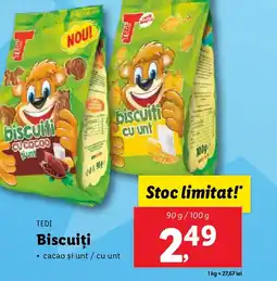 Lidl TEDI Biscuiţi Ofertă