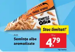 Lidl ALKA Semințe albe aromatizate Ofertă